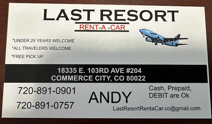 Last Resort Rental Car Picture 8