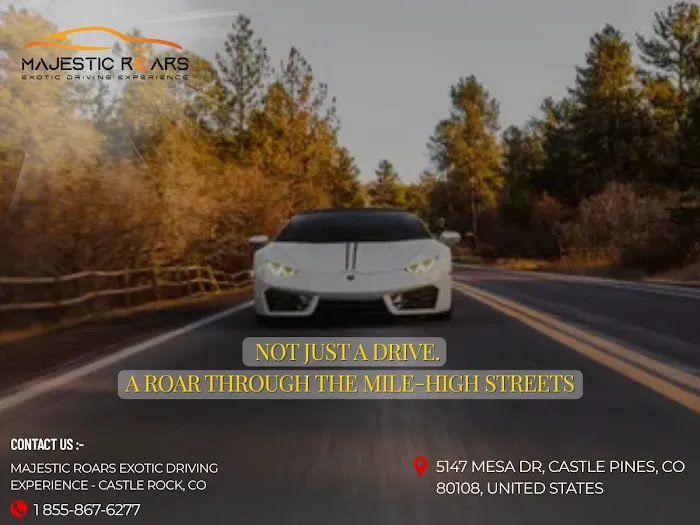 Majestic Roars Exotic Driving Experience - Castle Rock CO Picture 10