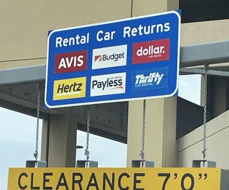 Terminal 2 Rental Car Return