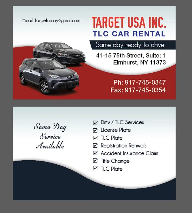 TLC CAR RENTAL ( TARGET USA INC) Picture 6