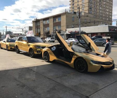 Gold Chrome Car Rentals