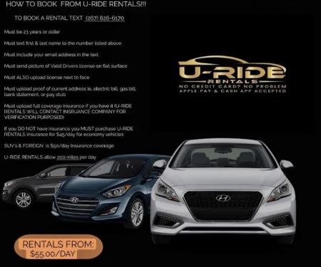 U-RIDE RENTALS
