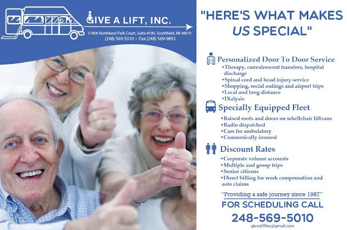 Give-A-Lift Rehab Transportation Picture 10
