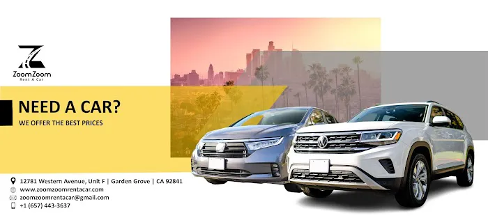 Zoom Zoom Rent A Car | Westminster CA Picture 3