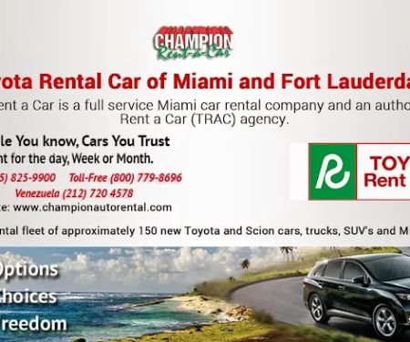 Rent a Toyota
