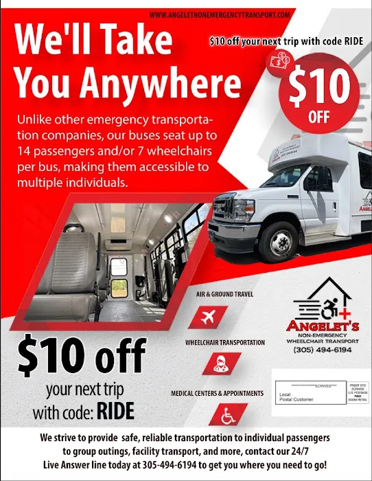 Angelet's Non- Emergency Wheelchair Transport Picture 5