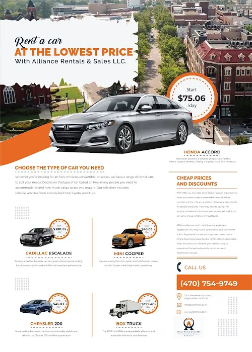 Alliance Rentals & Sales LLC. Picture 1