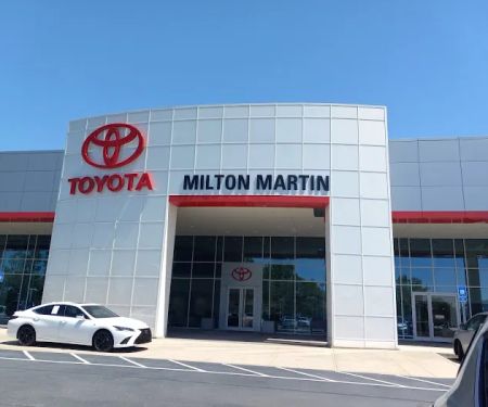 Milton Martin Toyota Service Loaners