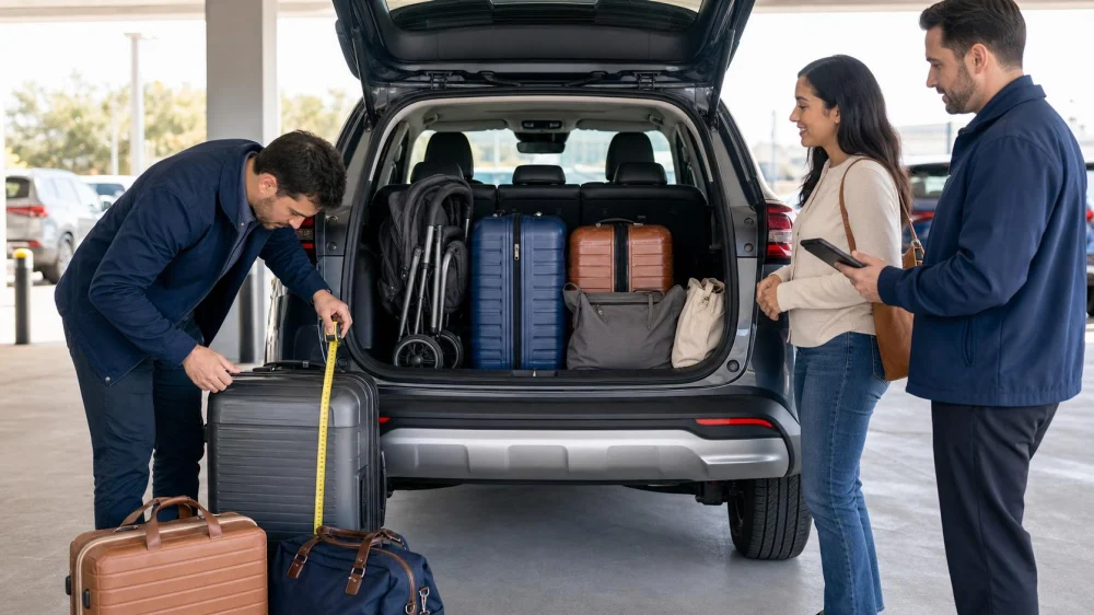Will Your Luggage Fit? Measure Before Renting a Car