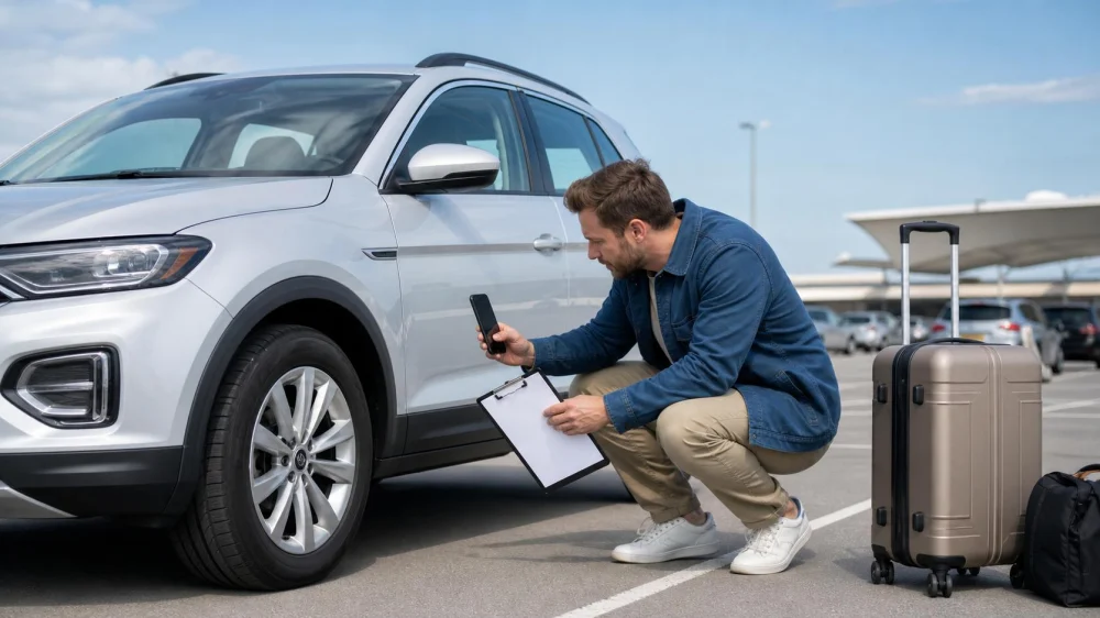 Rental Car Pickup Inspection Checklist