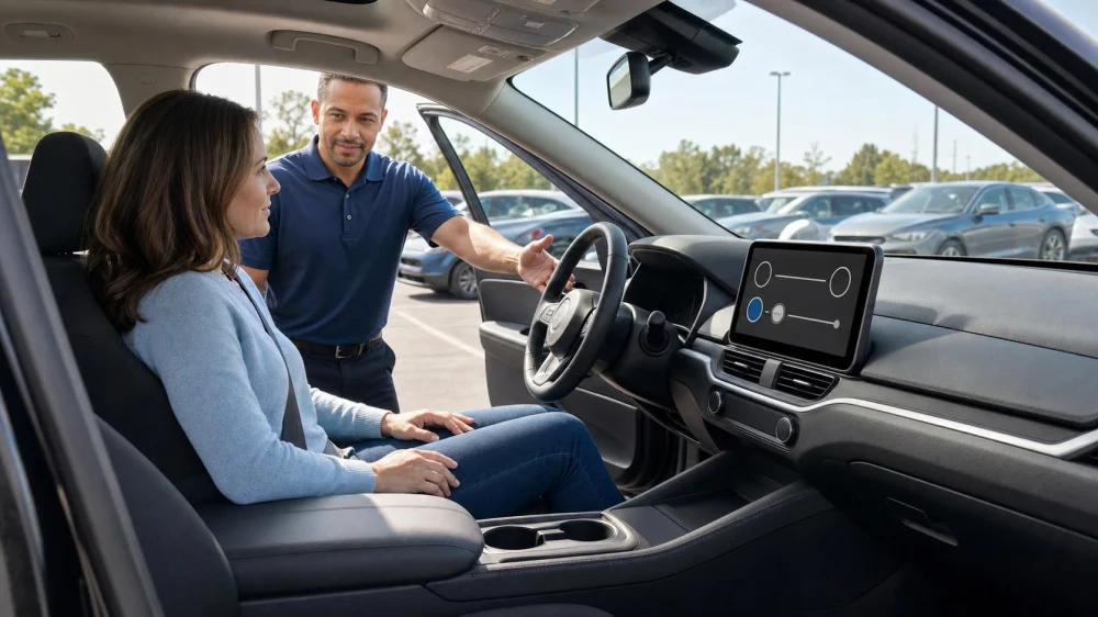 How to Check Driver-Assist Settings in a Rental Car