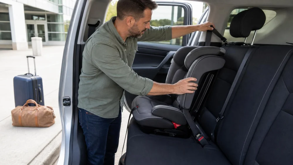 Rental Car Child Seats: Verify Fit Before You Drive