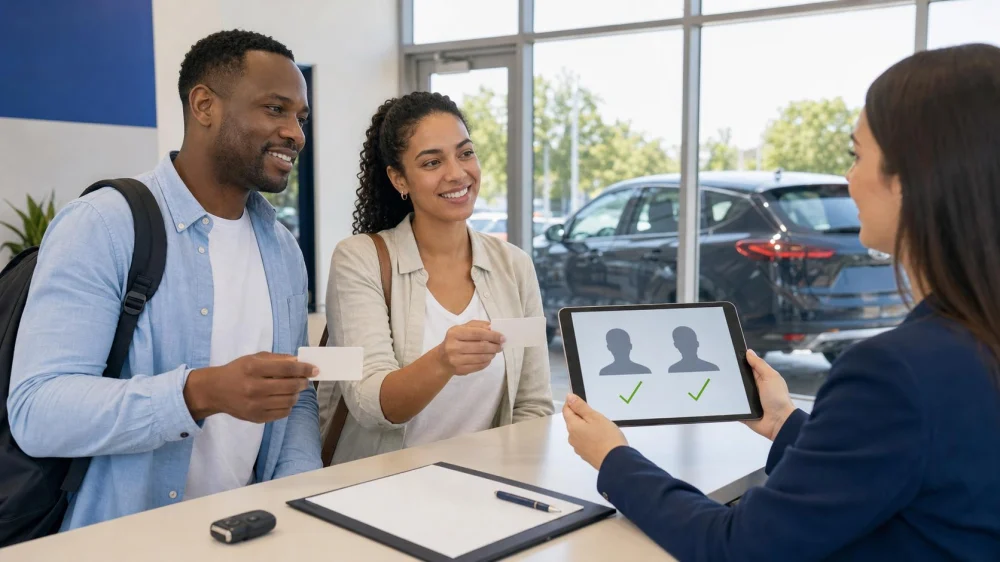 Rental Car Additional Driver Rules and Fees Checklist