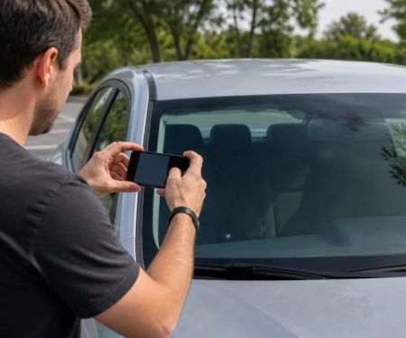 Windshield Chip in a Rental Car: Report Before Driving