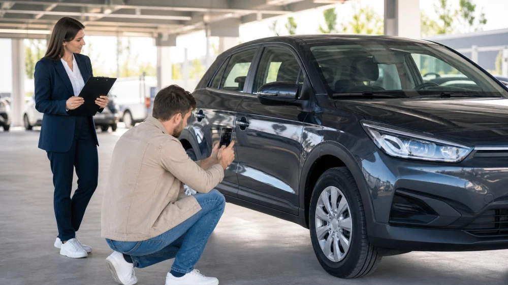 Rental Car Pickup Inspection: Check Before You Leave