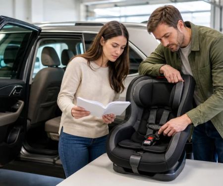 Rental Car Child Seat: Reserve, Inspect, and Install Safely
