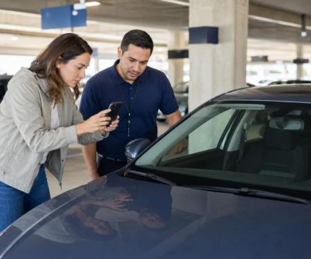 Rental Car Windshield Chip: Document It Before Driving