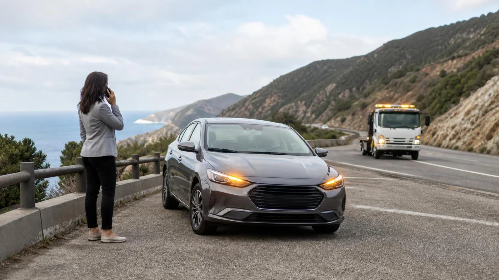 Rental Car Breakdown: Use the Roadside Plan First