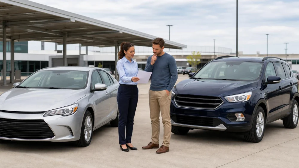 Rental Car Upgrade Offer: Compare More Than the Daily Rate