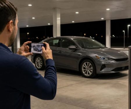 After-Hours Rental Car Return: Photos, Keys, and Receipt
