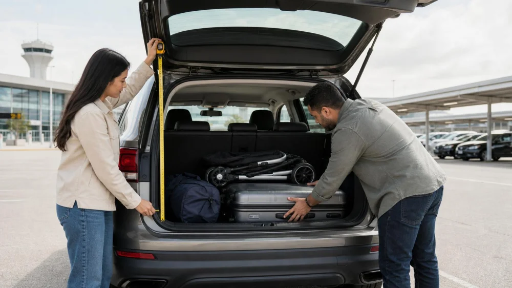 Rental Car Luggage Fit: Choose Capacity Before Pickup