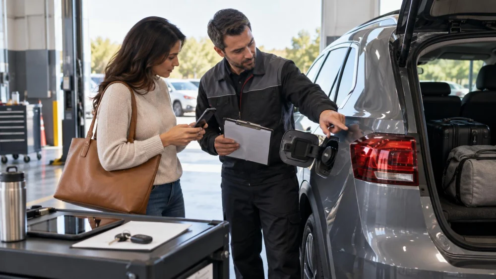 Rental Car Return Handoff: Fuel, Photos, Keys, and Receipt
