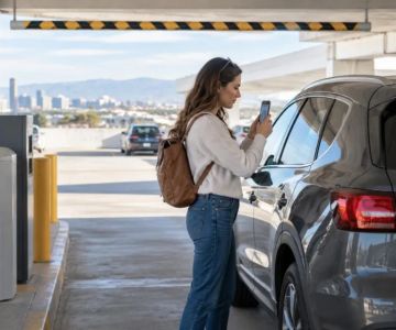 Rental Car Parking Garage: Height, Ticket, and Photos