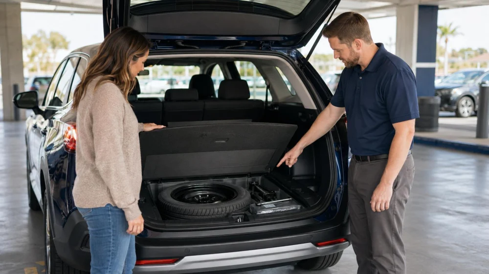 Rental Car Spare Tire: Check Equipment Before Driving