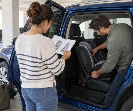 Rental Car Child Seat: Reserve, Inspect, and Install