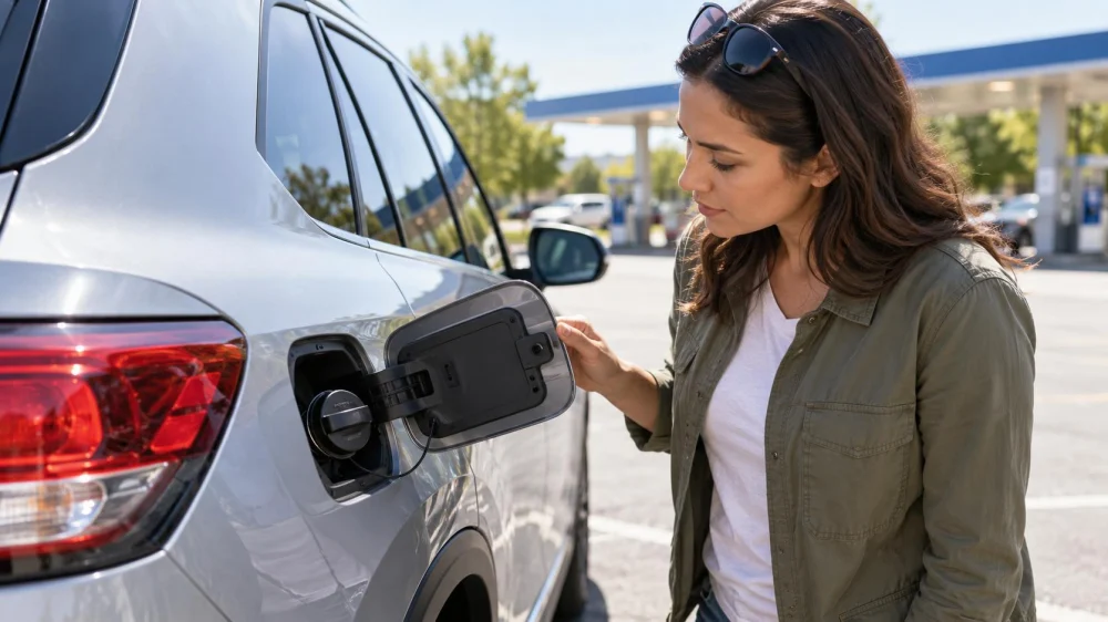 Rental Car Fuel Door Check: Location, Fuel Type, and Cap