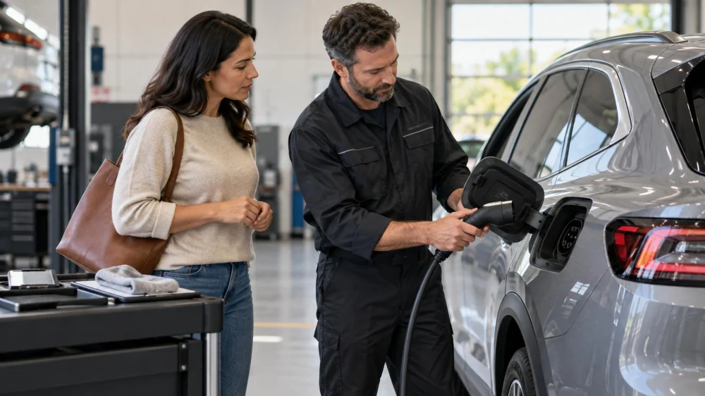 Rental EV Charging Return: Cable, Level, and Receipt