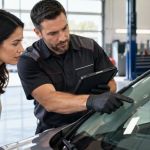 Rental Windshield Chip Handoff: Location, Photos, and Time