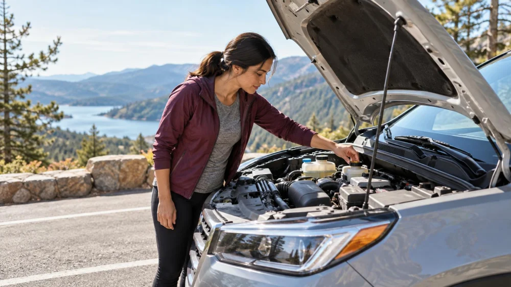 Rental Car Trip Readiness Check: Tyres, Fluids, and Visibility